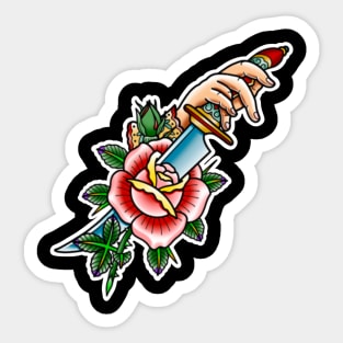 Sawdust Design Dagger 2 Sticker